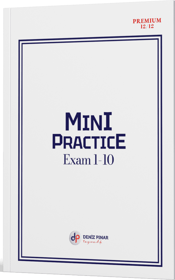 MINI PRACTICE EXAMS – 12.12