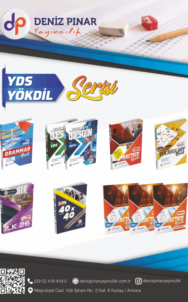 YDS / YÖK-DİL Hazırlık Seti - Deniz Pınar Yayıncılık