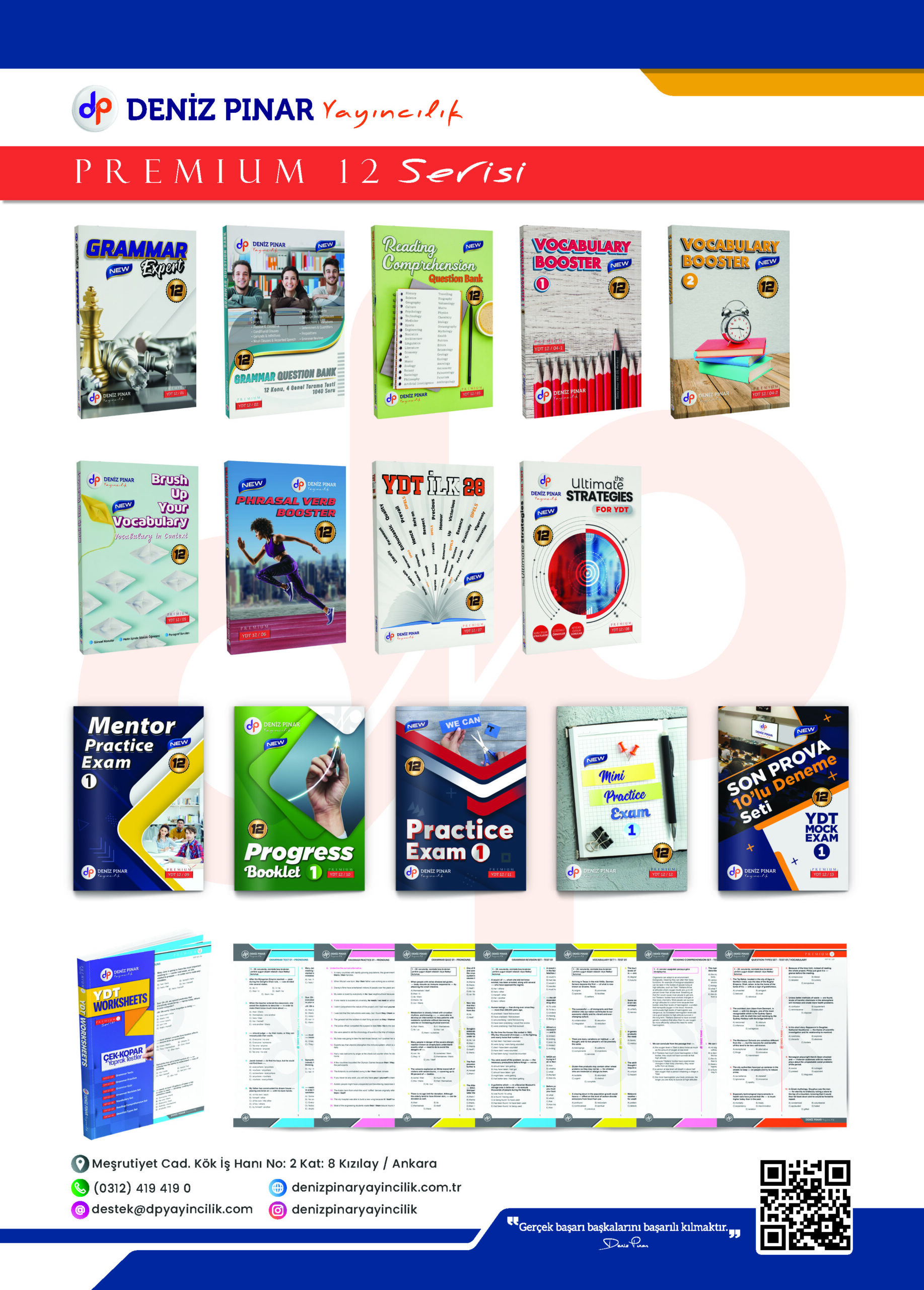 PREMIUM 12. SINIF - Deniz Pınar Yayıncılık
