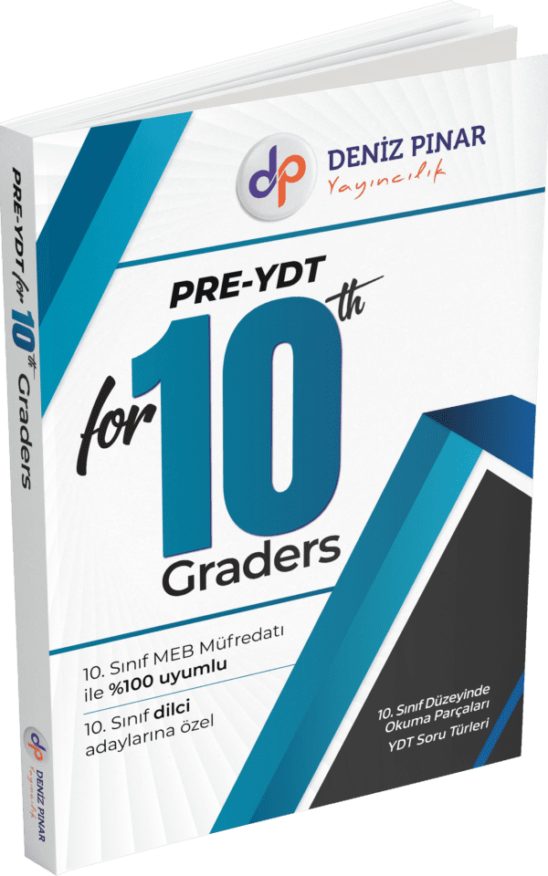 PRE-YDT 10. Sınıf İngilizce Soru Bankası ve Okuma Kitabı Kapağı