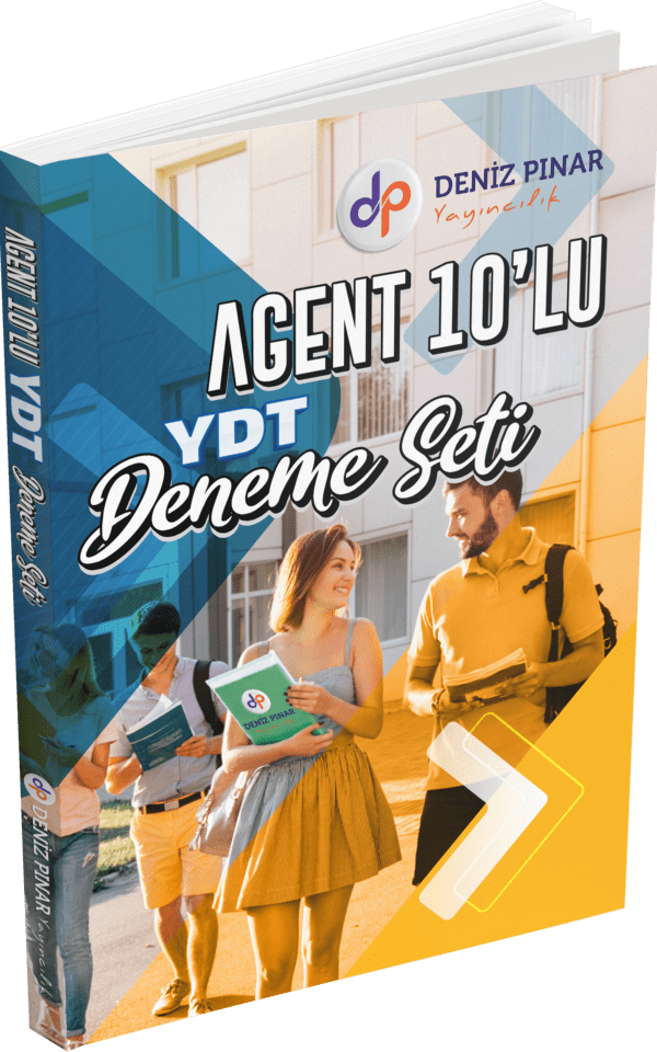 AGENT 10'lu YDT Deneme Sınavı Seti ve Kitap Kapağı