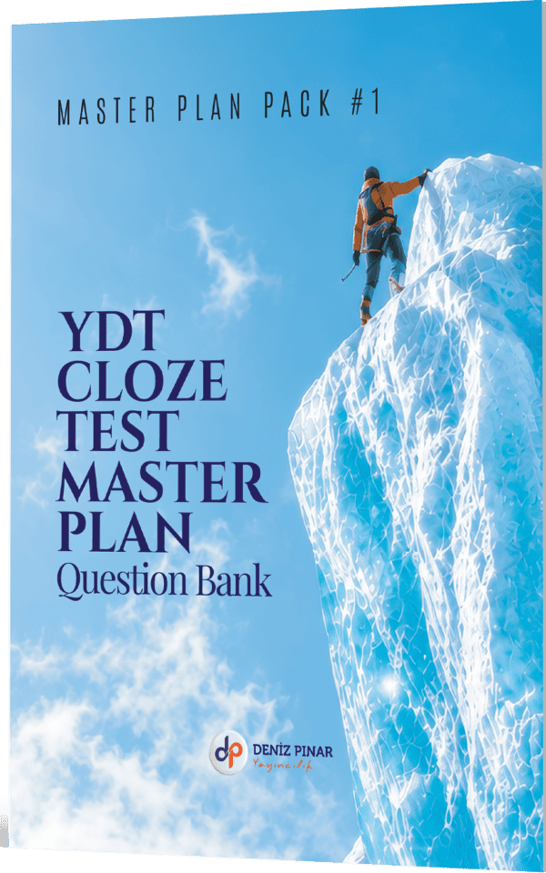 Cloze Test Master Plan YDT Kitabı ve Soru Bankası Kapağı