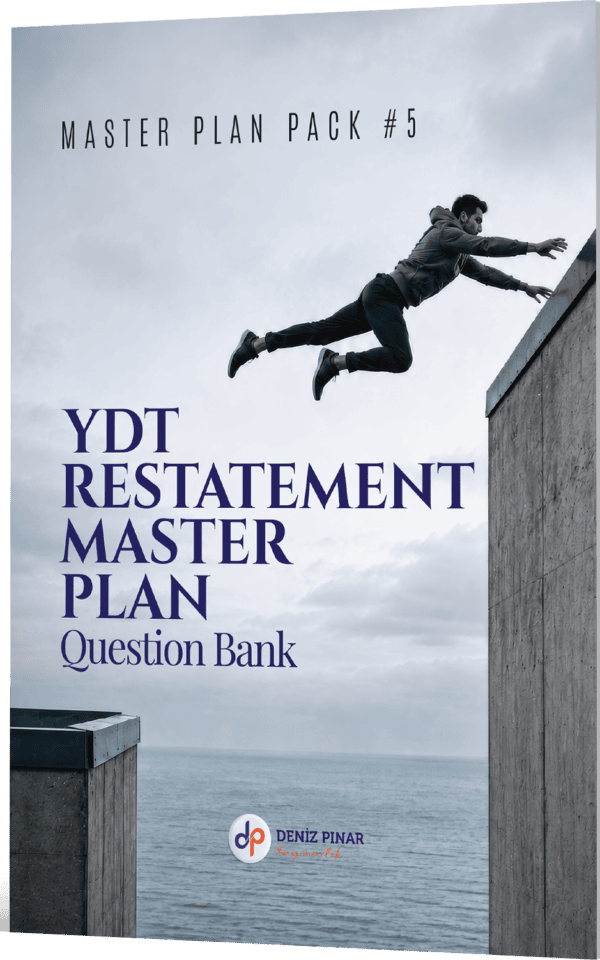 Restatement Master Plan YDT Kitabı ve Soru Bankası Kapağı