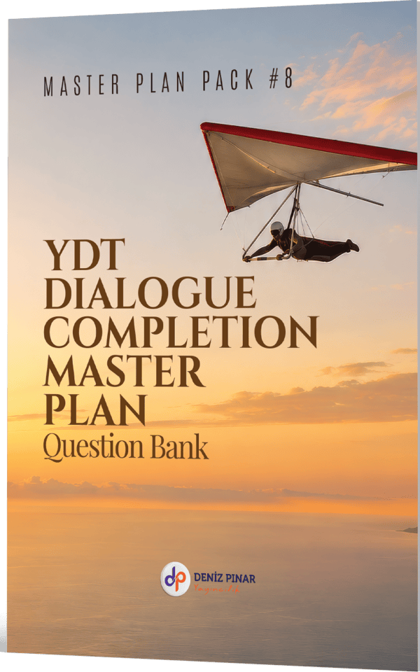 Dialogue Completion Master Plan YDT Kitabı ve Soru Bankası Kapağı